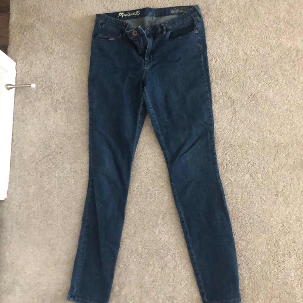 Madewell High Riser Skinny Jeans Tall